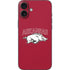 University of Arkansas-Fayetteville Razorbacks Logo iPhone 16 Plus Skin